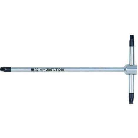 CHIAVI CHIAVE A T CON IMPRONTA TORX TX USAG 280 TTX PROFESSIONALI