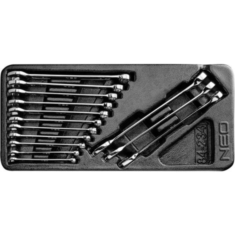 Chiavi combinate 6-19 mm, set da 14, inserto