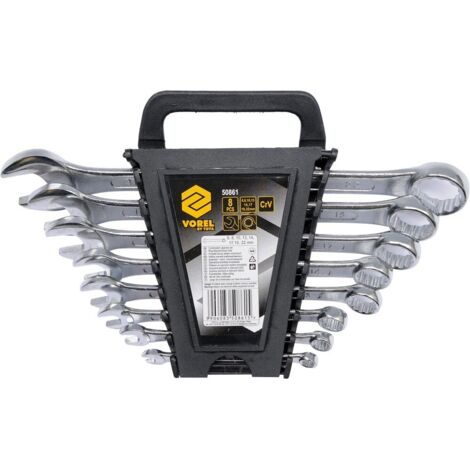 Chiavi combinate 6 -22 mm, CV set da 8 pezzi 50861 VOREL