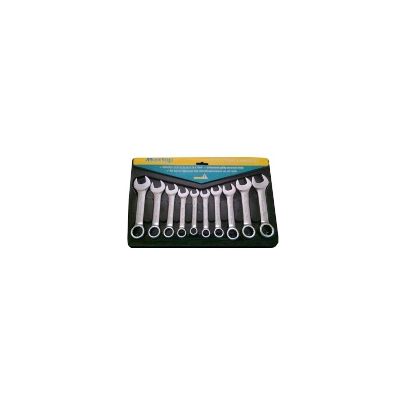 Chiavi combinate corte 10 pz cromo vanadio