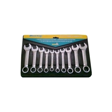 Chiavi combinate corte 10 pz cromo vanadio