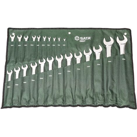 CHIAVI COMBINATE SATA 23 PEZZI. SACCHETTO