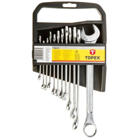 Chiavi combinate Topex 6-22 mm - set da 12 pezzi