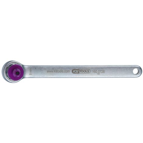 Chiavi di spurgo freni, extra corta, 9 mm, Lilla