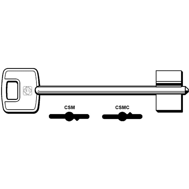 Image of Silca - Chiavi doppia mappa cisa - csmc