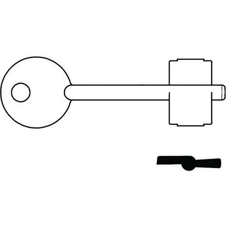 Chiavi doppia mappa cr 11 - mm.72