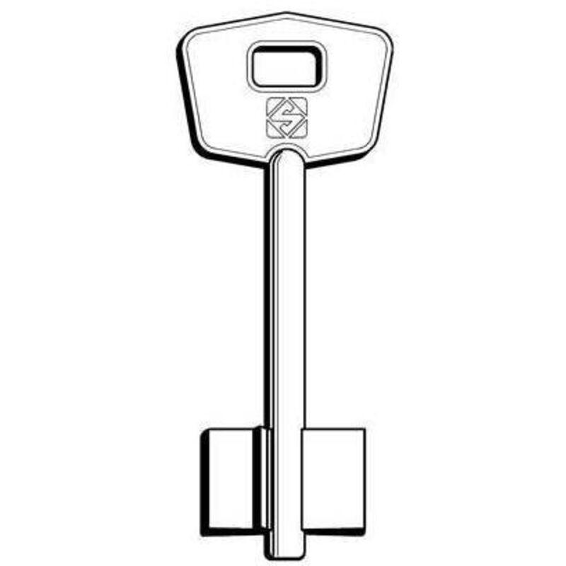 Bocchetta Per Porta Blindata Securemme - Doppia Mappa, Ottone Lucido 82x62mm - Foto 5