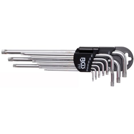 Chiavi esagonali BGS ts-profile extra lunghe 9 pezzi