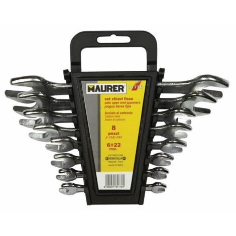 CHIAVI FISSE IN SERIE MAURER 12PZ 6X7-30X32 - CF. SU PLACCHETTA