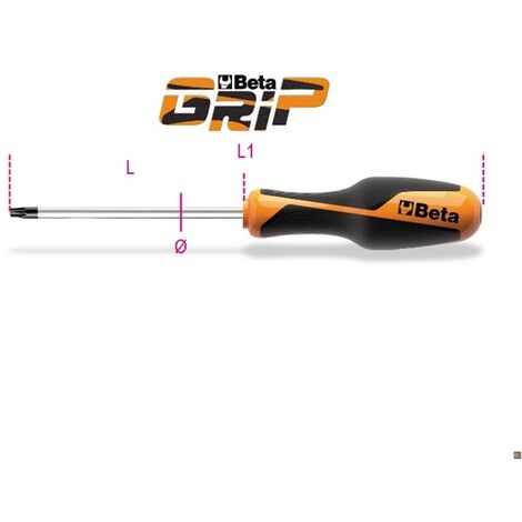 CHIAVI MASCHIO CON IMPUGNATURA PER VITI CON IMPRONTA TORX® T40 ART. 1267TX