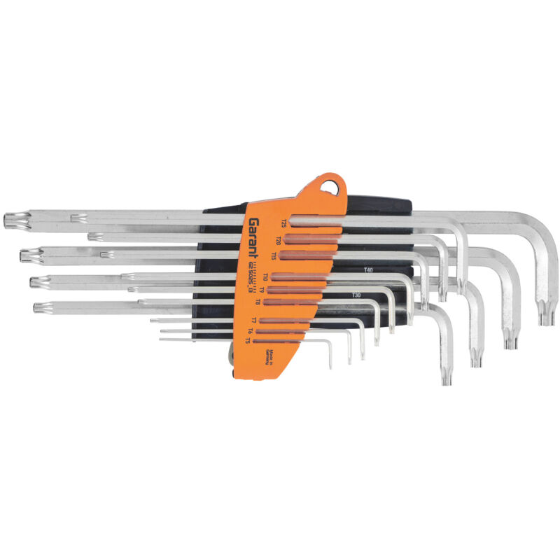 Chiavi maschio piegate per viti Torx, con funzione...