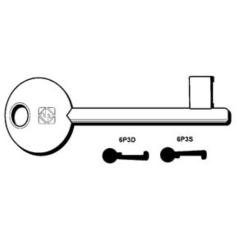 Chiavi patent passepartout bonaiti, iseo, mp - 6p3s sx (ex 5012) 5 pezzi Silca