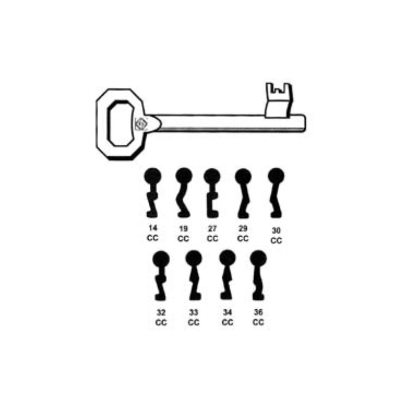 Silca - Chiavi patent per serrature a bussola