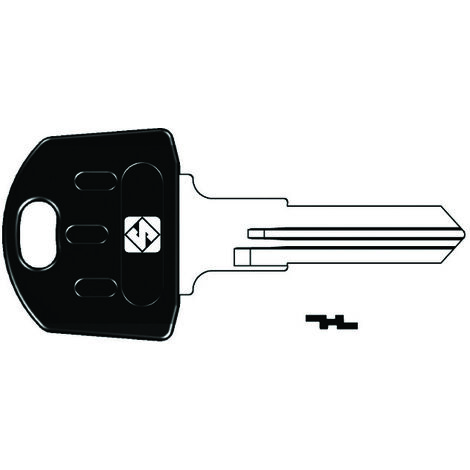 Chiavi per cilindri abus 5 spine piccole ab59rap - ab59rap sx