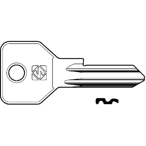 Chiavi per cilindri cisa 4 spine grandi cs120 - cs120 dx