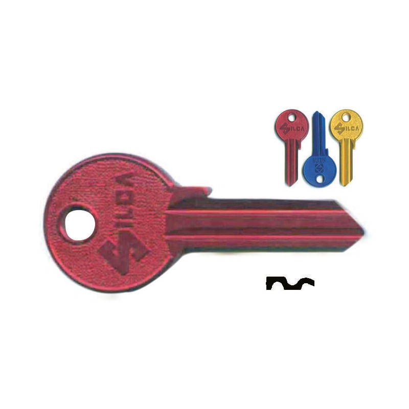 Silca - Chiavi per cilindri corbin 5 spine grandi