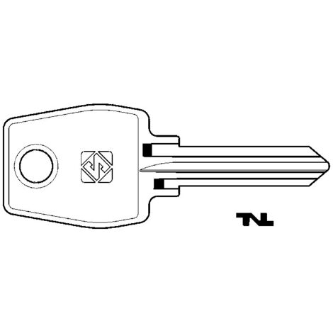 Chiavi per cilindri euro locks 10 spine piccole eu1r - eu1r sx