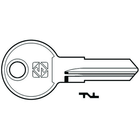 Chiavi per cilindri euro locks 5 spine piccole eu10r - eu10r sx