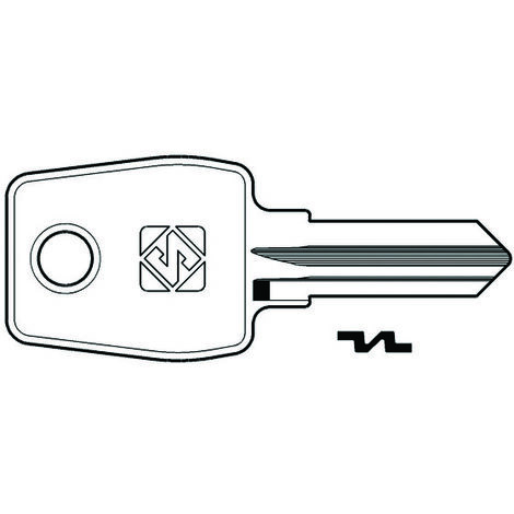 Chiavi per cilindri euro locks 5 spine piccole eu13r - eu13r