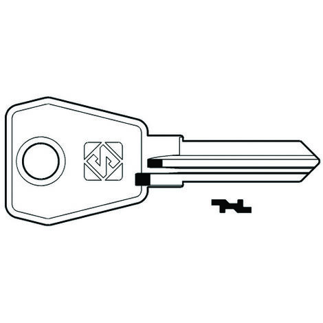 Chiavi per cilindri euro locks 5 spine piccole eu16r - eu16r sx