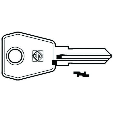 Chiavi per cilindri l&f 4 spine grandi lf61r - lf61r sx