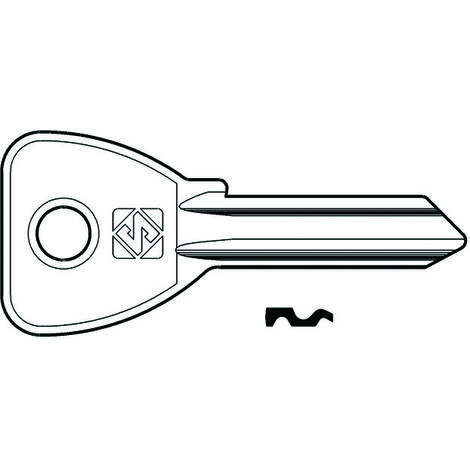 Chiavi per cilindri omec 5 spine grandi oc238 - oc238 dx