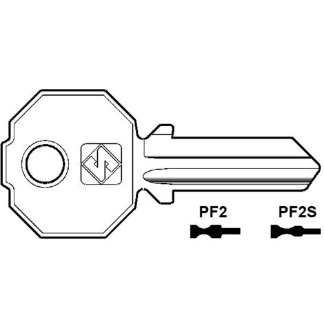 Chiavi per cilindri prefer 4 spine grandi - pf2