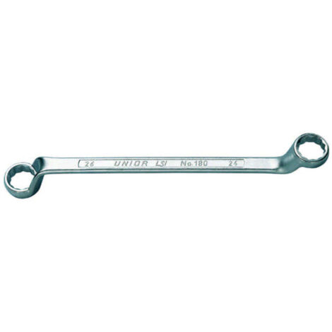 Chiavi Poligonali Cromate Doppie Curve -mm.18x19