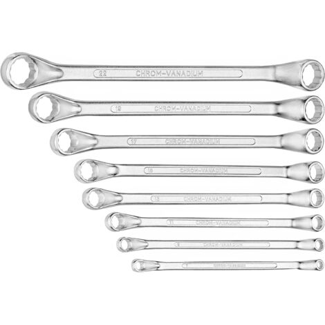 Chiavi poligonali serie 8 pz.