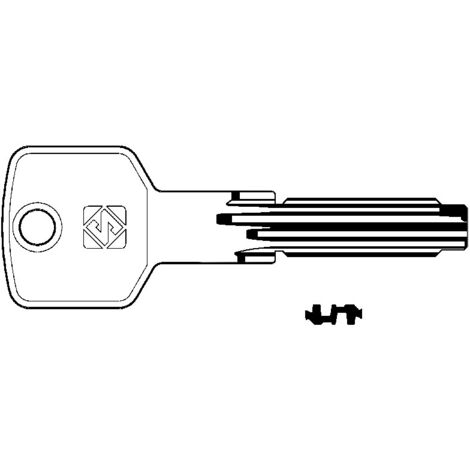 Chiavi punzonate per cilindri cisa 6+7 spine cs62 - cs62