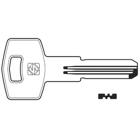 Chiavi punzonate per cilindri fiam 5 spine fi3r - fi3r