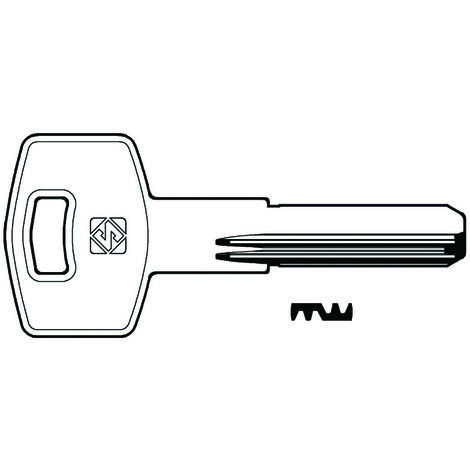 Chiavi punzonate per cilindri fiam 6 spine fi4r - fi4r