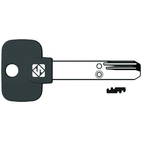 Chiavi punzonate per cilindri mul-t-lock mtk19p - mtk19p