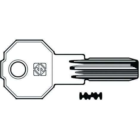 Chiavi punzonate per cilindri prefer 4+4 spine pf22 - pf22