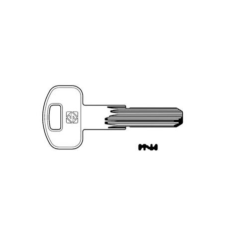 CHIAVI PUNZONATE PER CILINDRI SECUREMME 5 SPINE SCM5R- - SCM5R - 5 pezzi SILCA
