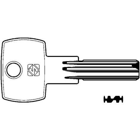 Chiavi punzonate per cilindri viro 6 spine vi19 - vi19