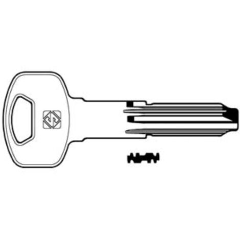 Chiavi punzonate per cilindri yale 6 spine ya90 - ya90 10 pezzi Silca