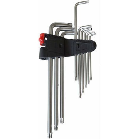 CHIAVI RESISTORX LUNGHE- SET 9 PZ