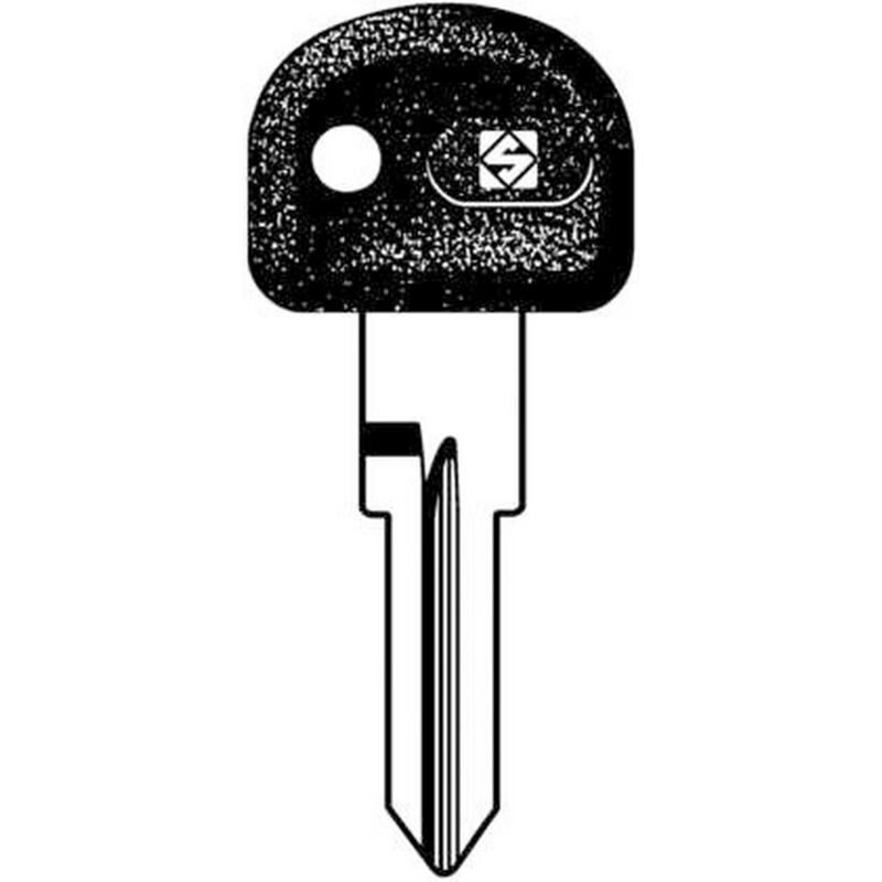 5 x SILCA GT5BP CHIAVE AUTO TESTA PLASTICA ACCIAIO