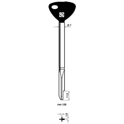 CHIAVI SILCA CROCE XY10P FE T.P.- 5,0 pz