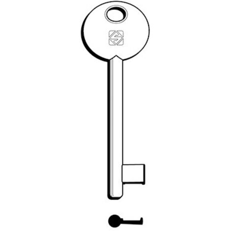 CHIAVI SILCA PATENT BON-P/PARI 6P2D NI  GR.25  PZ 5,0