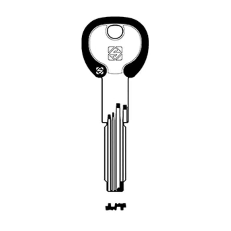 Capaldo - chiavi silky punzonate CS70DZ olc GR.50