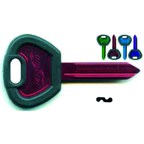 Chiavi simplex per auto citroen peugeot sx6u4 - sx6u4 ultralite rosse