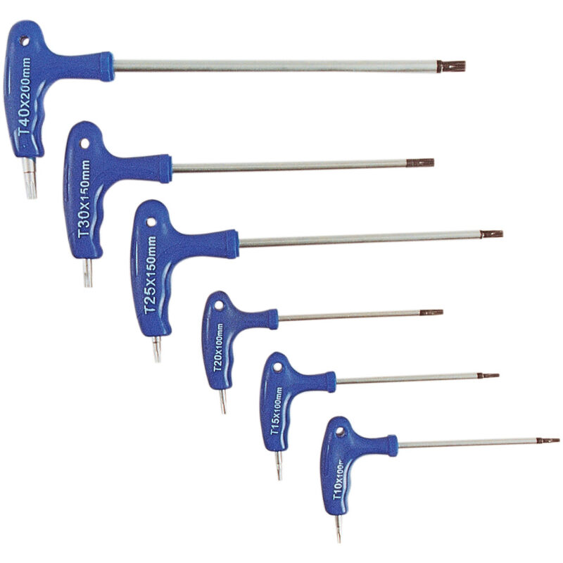 China T Max 6044 - Serie 6 chiavi torx t10-t40