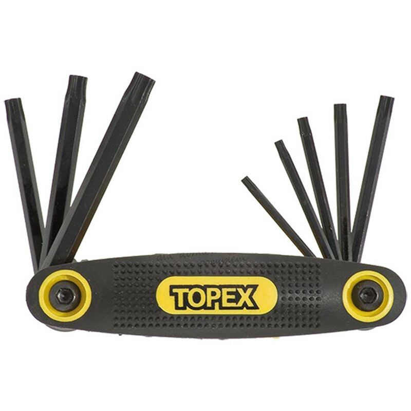 Image of Topex - chiavi torx serie 8 pezzi
