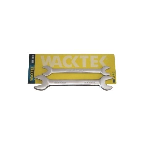 Chiavi universali multiple set 2 pz cromo vanadio finitura satinata