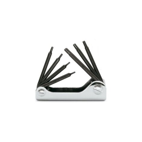 Chiavini torx pieghevoli set 7 pezzi