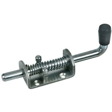 2 pezzi chiavistello con molla, a molla perno serratura porta scorrevole  chiavistello a molla in metallo 304 acciaio inox barilotto bullone  serratura