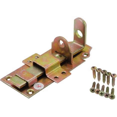 Chiavistello con occhiello  125 x 50 mm
