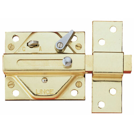 Chiavistello di sicurezza Lince 2940-92940hl Ottone Ferro
